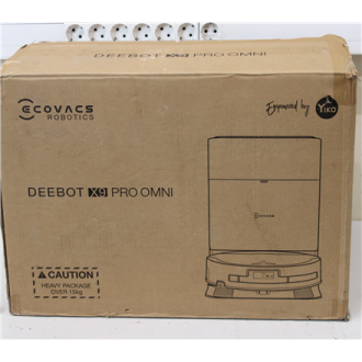 SALE OUT. Ecovacs Robotic Vacuum Cleaner | DEEBOT X9 PRO OMNI | Wet&Dry | Li-ion | 6400 mAh | Dust capacity 0.22 L | 16600 Pa | 