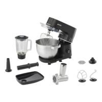 Gorenje | Kitchen Machine | MMC1000SCB | 1000 W | Number of speeds 12 | Bowl capacity 6 L Gorenje | Kitchen Machine | MMC1000SCB | 1000 W | Number of speeds 12 | Bowl capacity 6 L