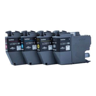 Brother Cartridge Value Pack | LC3211VAL | Ink cartridge | Black, yellow, cyan, magenta Brother Cartridge Value Pack | LC3211VAL | Ink cartridge | Black, yellow, cyan, magenta