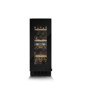 Caso Wine cooler | WineDeluxe WDU 18 | Energy efficiency class F | Built-in | Bottles capacity 18 | Black Caso Wine cooler | WineDeluxe WDU 18 | Energy efficiency class F | Built-in | Bottles capacity 18 | Black