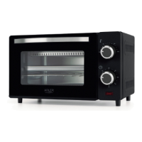 Adler Electric oven | AD 6032 | 9 L | 650 W | Black