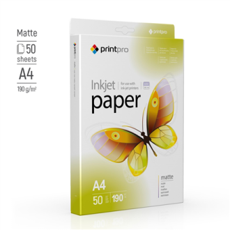 ColorWay Photo Paper, 50 sheets | Matte | 190 g/m | A4 ColorWay Photo Paper, 50 sheets | Matte | 190 g/m | A4