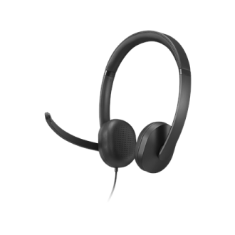 Lenovo Wired VoIP Headset 5000 (Teams) | Built-in microphone | USB Type-A, USB Type-C | Black Lenovo Wired VoIP Headset 5000 (Teams) | Built-in microphone | USB Type-A, USB Type-C | Black