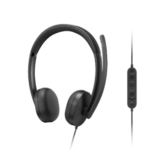 Lenovo Wired VoIP Headset 5000 (Teams) | Built-in microphone | USB Type-A, USB Type-C | Black Lenovo Wired VoIP Headset 5000 (Teams) | Built-in microphone | USB Type-A, USB Type-C | Black