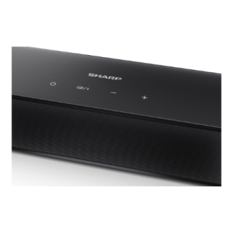 Sharp Compact 2.0 Soundbar | HT-SB121 | 120 W | Bluetooth | Wireless connection | Black Sharp Compact 2.0 Soundbar | HT-SB121 | 120 W | Bluetooth | Wireless connection | Black