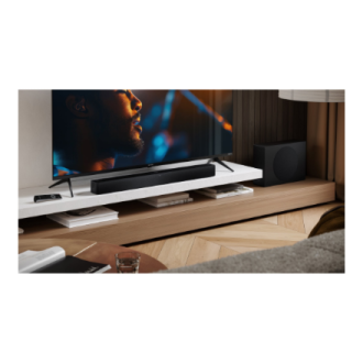Sharp 2.1 Dolby Atmos/DTS Virtual:X Soundbar with Slim Wireless Subwoofer | HT-SBW310 | 330 W | Bluetooth | Wireless connection 