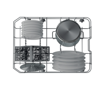 INDESIT Dishwasher | IN2ID10CS80 | Built-in | Width 44.8 cm | Number of place settings 10 | Number of programs 5 | Energy effici