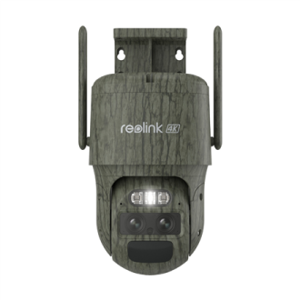 Reolink | TrackMix Series G770 Camouflage with Solar Panel 2 4G LTE Dual-Lens Battery Security Camera | PTZ | 8 MP | 2.8mm/F1.6 