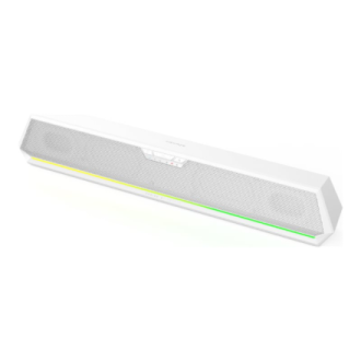 Edifier 7.1 Surround Gaming Speaker | G1500 BAR | Bluetooth | Wireless connection | White