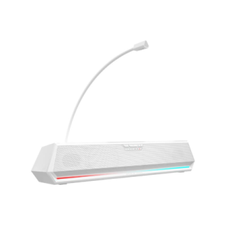 Edifier 7.1 Surround Gaming Speaker | G1500 BAR | Bluetooth | Wireless connection | White