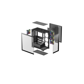 Deepcool Case | CG580 4F V2 | ATX | Black Deepcool Case | CG580 4F V2 | ATX | Black