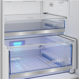 BEKO Refrigerator | B5RCNA416HXB | Energy efficiency class C | Free standing | Combi | Height 203.5 cm | No Frost system | Fridg BEKO Refrigerator | B5RCNA416HXB | Energy efficiency class C | Free standing | Combi | Height 203.5 cm | No Frost system | Fridg