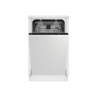 BEKO Dishwasher | BDIS38040Q | Built-in | Width 45 cm | Number of place settings 10 | Number of programs 8 | Energy efficiency c BEKO Dishwasher | BDIS38040Q | Built-in | Width 45 cm | Number of place settings 10 | Number of programs 8 | Energy efficiency c