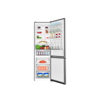 TCL Refrigerator | RP456BLE0 | Energy efficiency class E | Free standing | Combi | Height 201 cm | No Frost system | Fridge net 