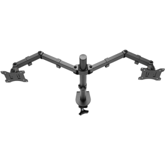 Goobay Dual Monitor Mount Flex | Swivel, Tilt, Rotation | 17-32 
