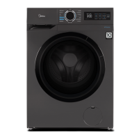 Midea | Washing Machine | MF110W60/T-HR | Energy efficiency class D | Front loading | Washing capacity 6 kg | 1000 RPM | Depth 4