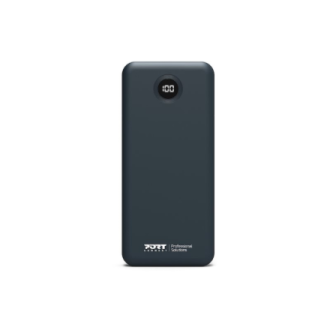 PORT CONNECT External battery 2 X USB-C PD | 10000 mAh | Blue PORT CONNECT External battery 2 X USB-C PD | 10000 mAh | Blue