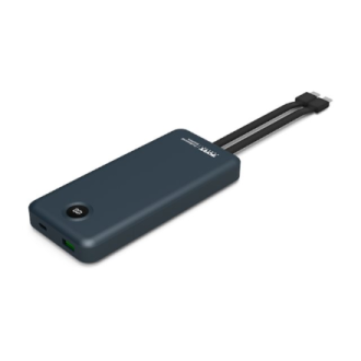 PORT CONNECT External battery 2 X USB-C PD | 10000 mAh | Blue PORT CONNECT External battery 2 X USB-C PD | 10000 mAh | Blue