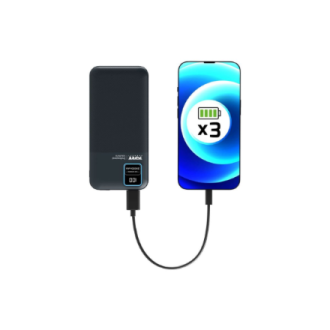 PORT CONNECT External USB-C battery | 20000 mAh | Blue PORT CONNECT External USB-C battery | 20000 mAh | Blue