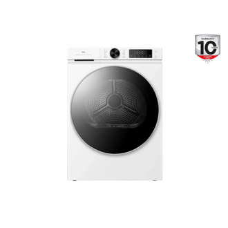 Dryer Machine | DP0844WE0 | TCL Front loading | Energy efficiency class E | 8 kg | LED | Heat pump | Depth 59.3 cm | White