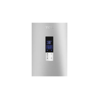 TCL Refrigerator | RP409BLE0EE | Energy efficiency class E | Free standing | Combi | Height 185 cm | No Frost system | Fridge ne