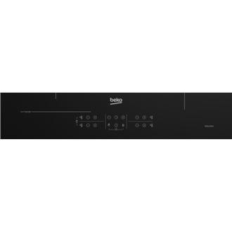 BEKO Hob | HII64200SFMT | Induction | Number of burners/cooking zones 4 | Touch | Timer | Black