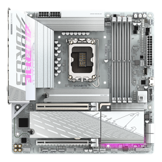 Gigabyte B860M AORUS ELITE WIFI6E ICE | Processor family Intel | Processor socket LGA1851 | DDR5 | Supported hard disk drive int Gigabyte B860M AORUS ELITE WIFI6E ICE | Processor family Intel | Processor socket LGA1851 | DDR5 | Supported hard disk drive int
