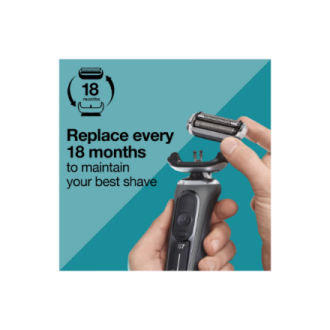 Braun 74S Shaver Replacement Head Series 7, Silver Braun 74S Shaver Replacement Head Series 7, Silver