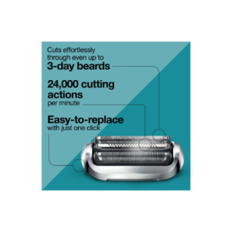 Braun 74S Shaver Replacement Head Series 7, Silver Braun 74S Shaver Replacement Head Series 7, Silver