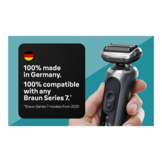 Braun 74S Shaver Replacement Head Series 7, Silver Braun 74S Shaver Replacement Head Series 7, Silver