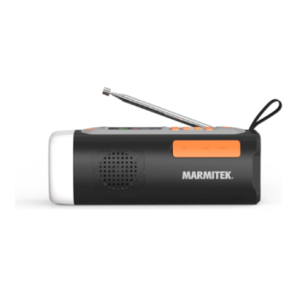 Marmitek Outdoor Radio | RESQ 200 | Black Marmitek Outdoor Radio | RESQ 200 | Black