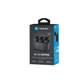 Natec | Hopper Lavier Mobile Microphone USB-C, 2 pcs | Black | Noise reduction Natec | Hopper Lavier Mobile Microphone USB-C, 2 pcs | Black | Noise reduction