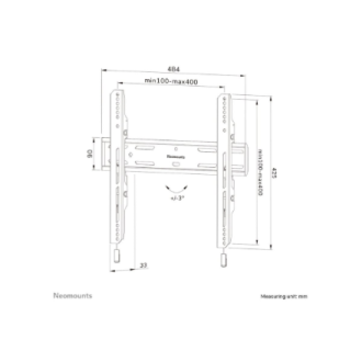 Neomounts Wall mount | WL30S-850BL14 TV mount | Micro adjustment | 32-75 Neomounts Wall mount | WL30S-850BL14 TV mount | Micro adjustment | 32-75