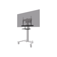 Neomounts Floor stand | AV40-500BL Keyboard Shelf Kit | Height adjustment | 43-110 
