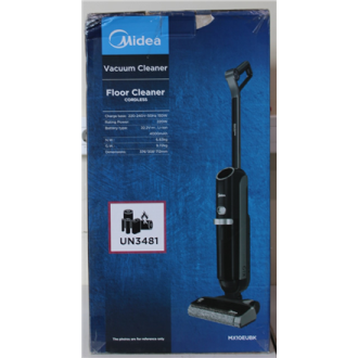 SALE OUT. | Midea Cordless Vacuum Cleaner | X10 Wet and Dry | 220 W | 22.2 V | Operating time (max) 35 min | Black | Warranty 24