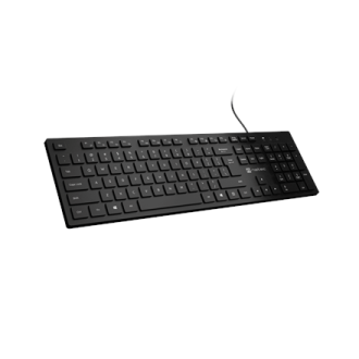 Natec | Herring | Keyboard | Wired | US | Black