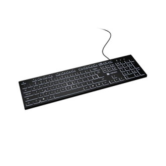 Natec | Herring Glow | Keyboard | Wired | US | Black Natec | Herring Glow | Keyboard | Wired | US | Black