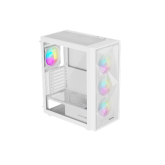 Genesis Gaming PC Case | Diaxid 605 ARGB | Midi Tower | White
