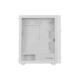 Genesis Gaming PC Case | Diaxid 605 ARGB | Midi Tower | White
