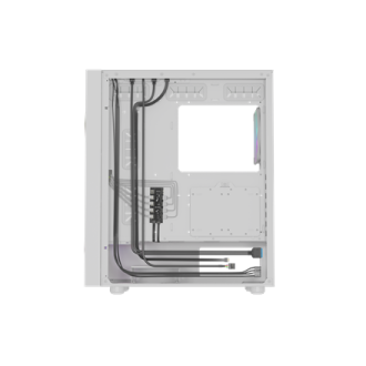 Genesis Gaming PC Case | Diaxid 605 ARGB | Midi Tower | White