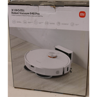 SALE OUT. Xiaomi Robot Vacuum S40 Pro EU | Xiaomi Robot Vacuum S40 Pro EU | Wet&Dry | 5200 mAh | Dust capacity 0.43 L | 15000 Pa SALE OUT. Xiaomi Robot Vacuum S40 Pro EU | Xiaomi Robot Vacuum S40 Pro EU | Wet&Dry | 5200 mAh | Dust capacity 0.43 L | 15000 Pa
