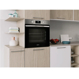 INDESIT Oven | IO 255HU X | 71 L | Electric | Hydrolytic | Electronic | Convection | Height 59.5 cm | Width 59.5 cm | Stainless INDESIT Oven | IO 255HU X | 71 L | Electric | Hydrolytic | Electronic | Convection | Height 59.5 cm | Width 59.5 cm | Stainless