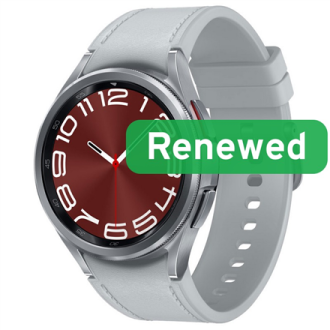 Samsung Renewed Grade A | Galaxy Watch 6 Classic BT 43mm (SM-R950N) | Silver