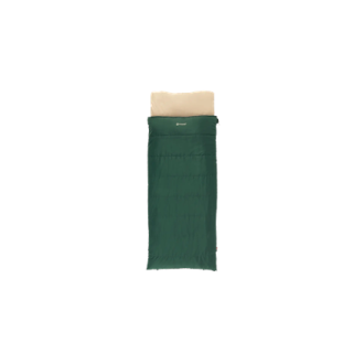 Outwell Contour Prime Green | Sleeping Bag | 220 x 85 cm | Temperature -13 to 16 C | 2-way L-shape open-end with auto lock Outwell Contour Prime Green | Sleeping Bag | 220 x 85 cm | Temperature -13 to 16 C | 2-way L-shape open-end with auto lock