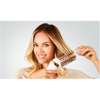 Rowenta Hair Styling Comb | CF9720 Ultimate | Ion conditioning | 700 W | White Rowenta Hair Styling Comb | CF9720 Ultimate | Ion conditioning | 700 W | White