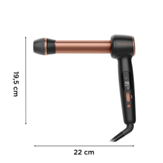 Rowenta CF4620E0 | Twist Curl Curling Iron | Ceramic heating system | Ion conditioning | Barrel diameter 27, 32. 38 mm | Tempera Rowenta CF4620E0 | Twist Curl Curling Iron | Ceramic heating system | Ion conditioning | Barrel diameter 27, 32. 38 mm | Tempera