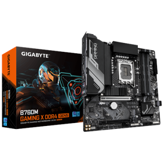Gigabyte B760M GAMING X DDR4 GEN5 | Processor family Intel | Processor socket LGA1700 | DDR4 | Supported hard disk drive interfa Gigabyte B760M GAMING X DDR4 GEN5 | Processor family Intel | Processor socket LGA1700 | DDR4 | Supported hard disk drive interfa
