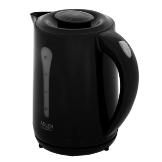 Adler | Kettle | AD 1244 | Electric | 1850 W | 2.5 L | Plastic | 360 rotational base | Black