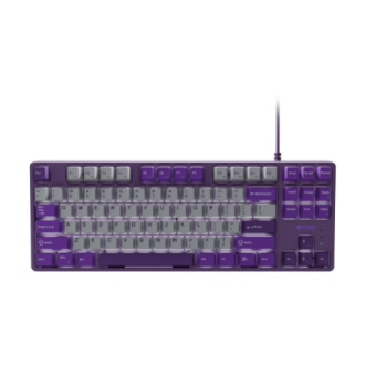 Fury | Kanabo K2 | Gaming Keyboard | Wired | US | Linear | Gray/Purple Fury | Kanabo K2 | Gaming Keyboard | Wired | US | Linear | Gray/Purple
