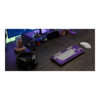 Fury | Kanabo K2 | Gaming Keyboard | Wired | US | Linear | Gray/Purple Fury | Kanabo K2 | Gaming Keyboard | Wired | US | Linear | Gray/Purple